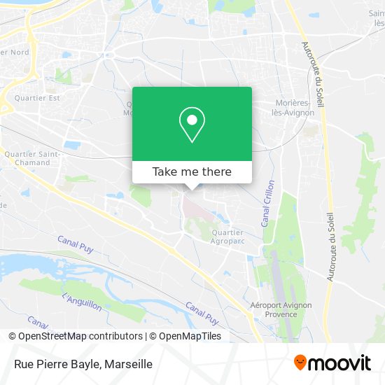 Rue Pierre Bayle map