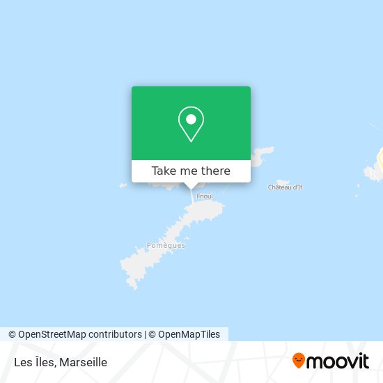 Les Îles map