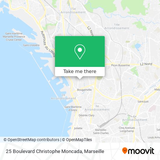 25 Boulevard Christophe Moncada map