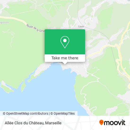 Allée Clos du Château map