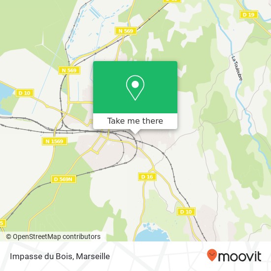 Impasse du Bois map