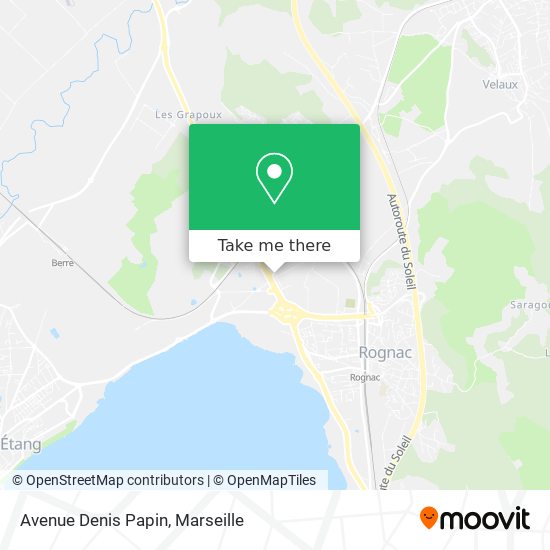 Avenue Denis Papin map