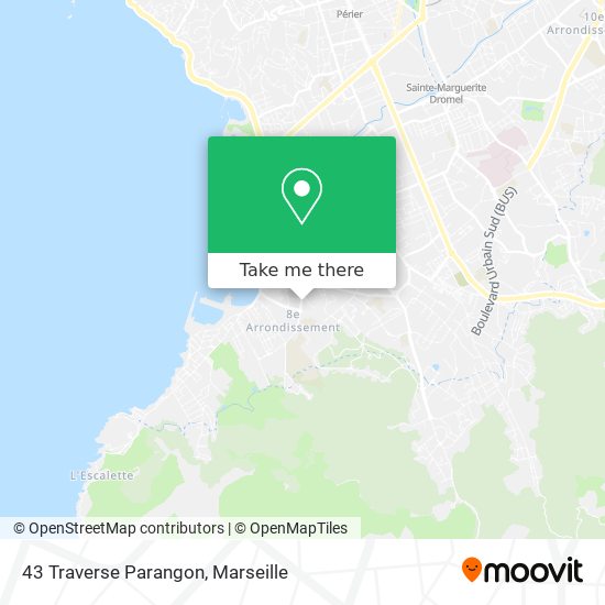 43 Traverse Parangon map