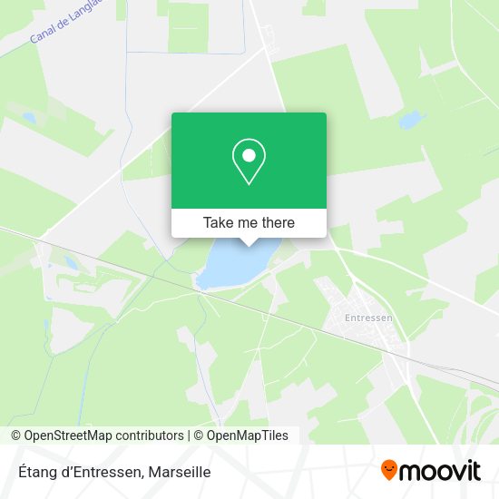 Étang d’Entressen map