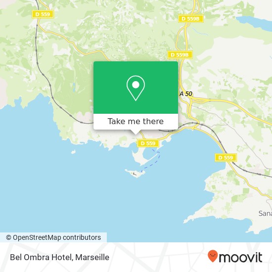 Mapa Bel Ombra Hotel