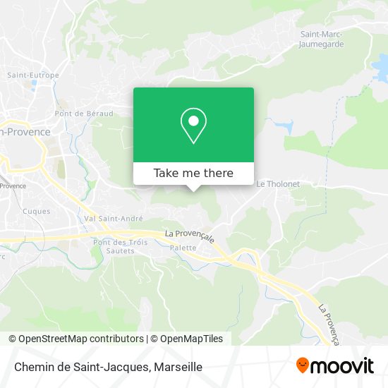 Chemin de Saint-Jacques map
