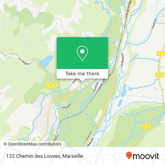 132 Chemin des Louves map