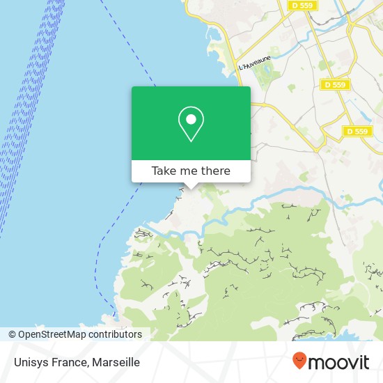 Unisys France map