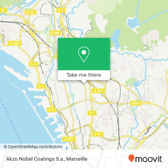 Mapa Akzo Nobel Coatings S.a.