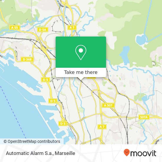 Automatic Alarm S.a. map