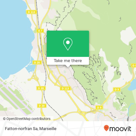 Fatton-norfran Sa map