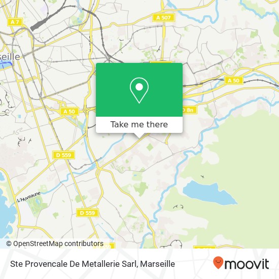 Ste Provencale De Metallerie Sarl map