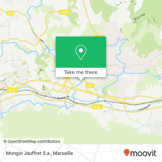 Mongin Jauffret S.a. map