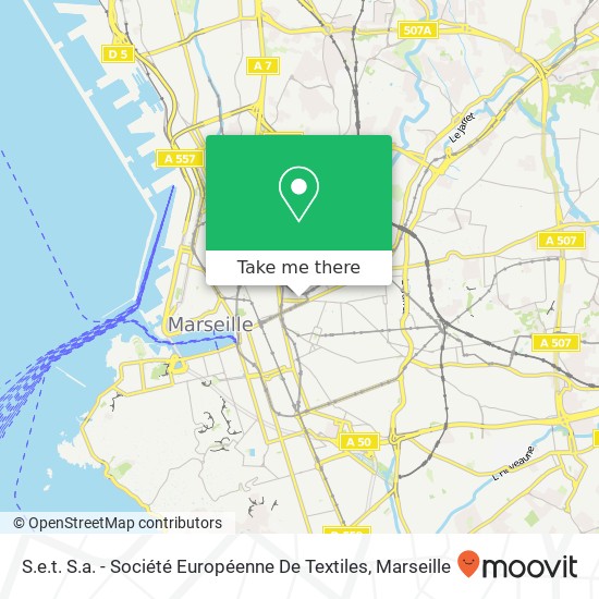 S.e.t. S.a. - Société Européenne De Textiles map