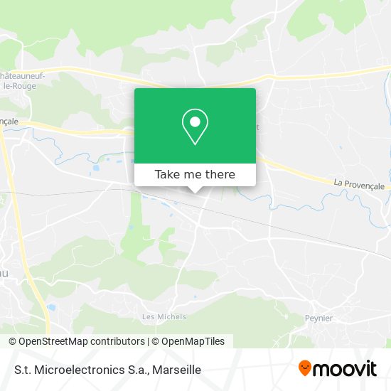 S.t. Microelectronics S.a. map