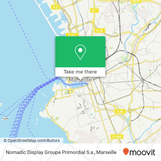 Nomadic Display Groupe Primordial S.a. map