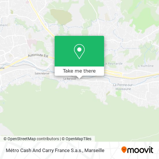 Métro Cash And Carry France S.a.s. map