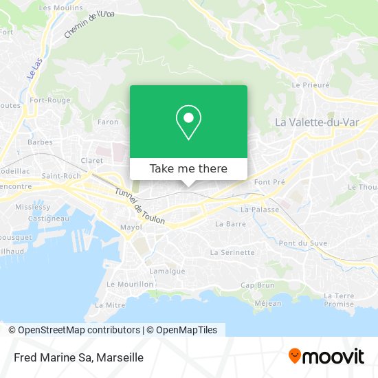 Fred Marine Sa map