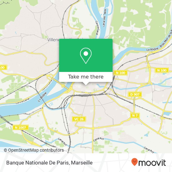 Banque Nationale De Paris map