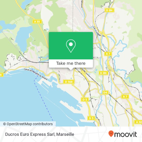 Ducros Euro Express Sarl map