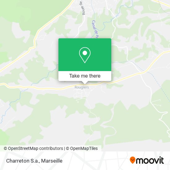 Charreton S.a. map