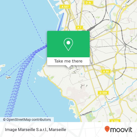 Image Marseille S.a.r.l. map