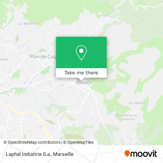 Laphal Industrie S.a. map