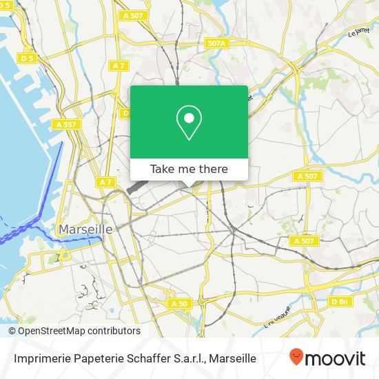 Imprimerie Papeterie Schaffer S.a.r.l. map