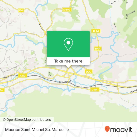 Maurice Saint Michel Sa map