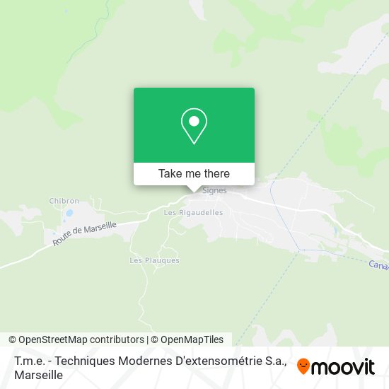 T.m.e. - Techniques Modernes D'extensométrie S.a. map