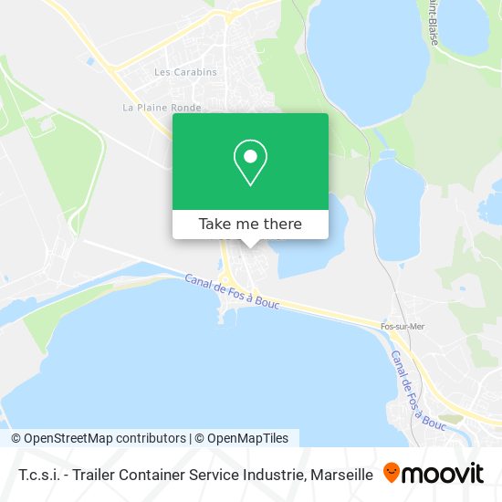 T.c.s.i. - Trailer Container Service Industrie map