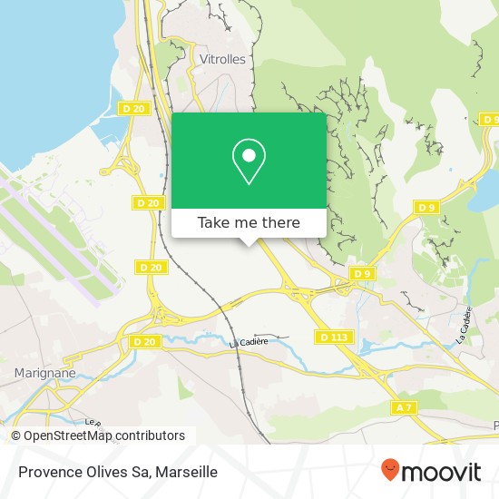 Provence Olives Sa map