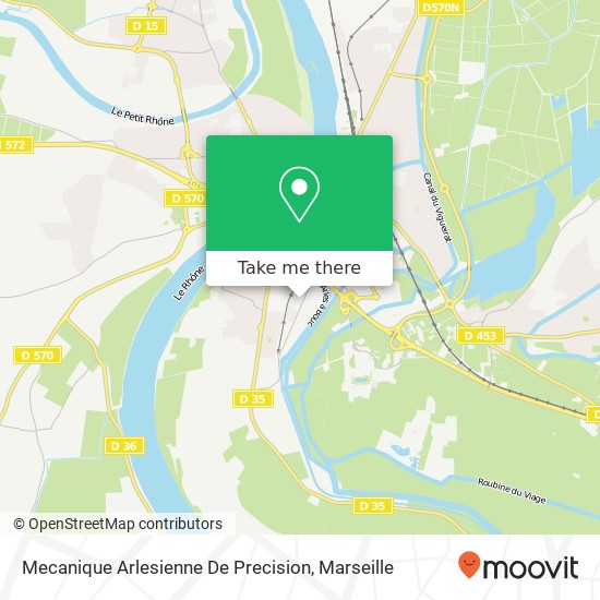 Mecanique Arlesienne De Precision map