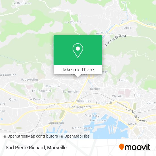 Sarl Pierre Richard map