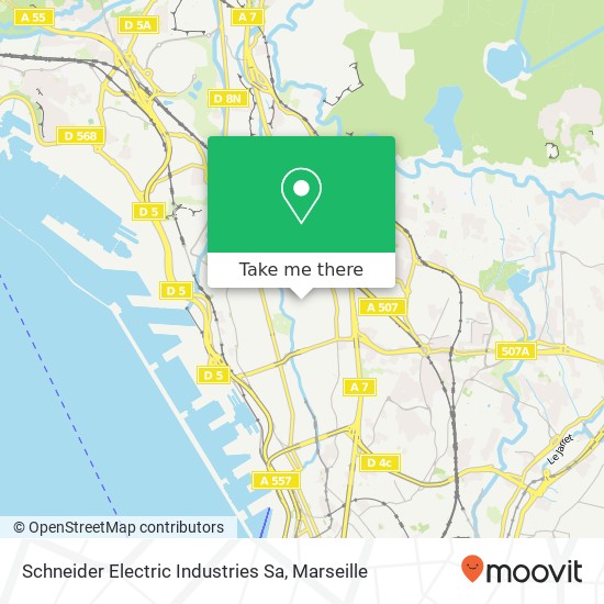 Mapa Schneider Electric Industries Sa