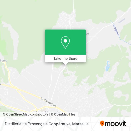 Distillerie La Provençale Coopérative map