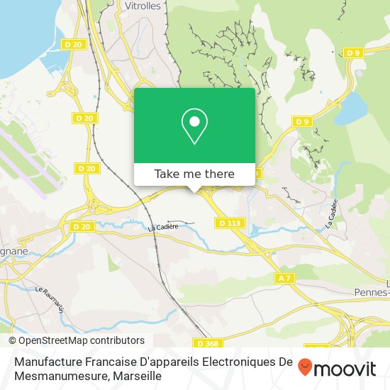 Manufacture Francaise D'appareils Electroniques De Mesmanumesure map