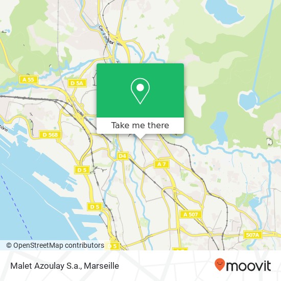 Mapa Malet Azoulay S.a.