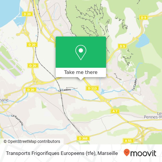 Mapa Transports Frigorifiques Europeens (tfe)