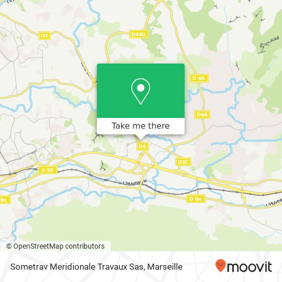 Mapa Sometrav Meridionale Travaux Sas