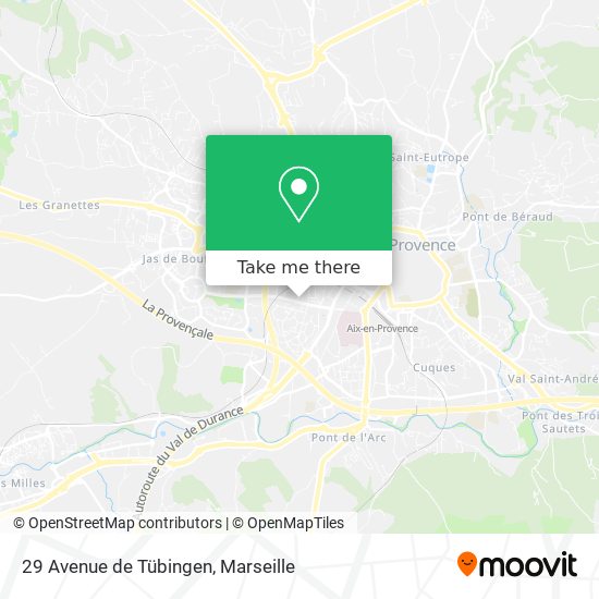 29 Avenue de Tübingen map