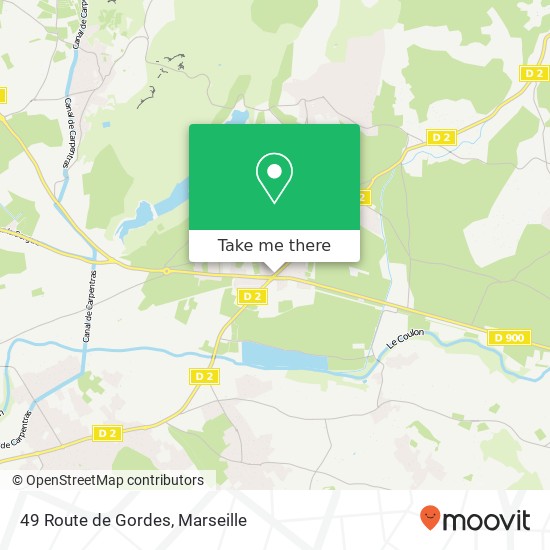 49 Route de Gordes map