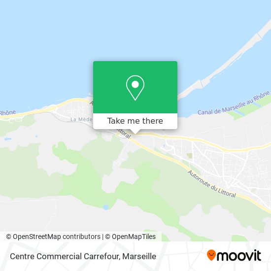 Centre Commercial Carrefour map