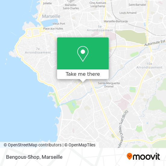 Mapa Bengous-Shop