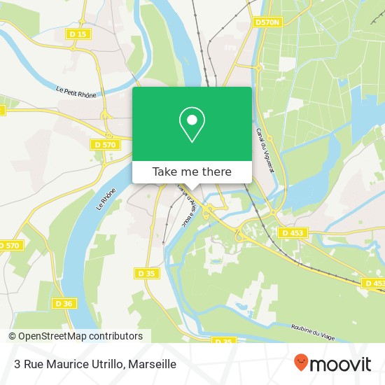 3 Rue Maurice Utrillo map