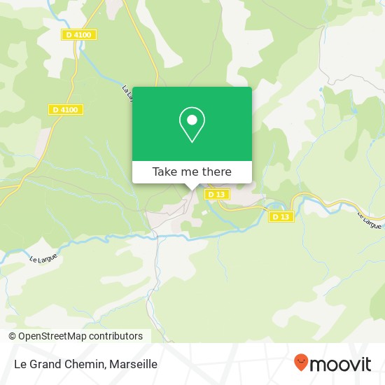 Le Grand Chemin map