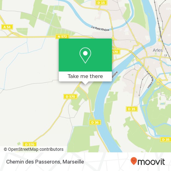 Chemin des Passerons map