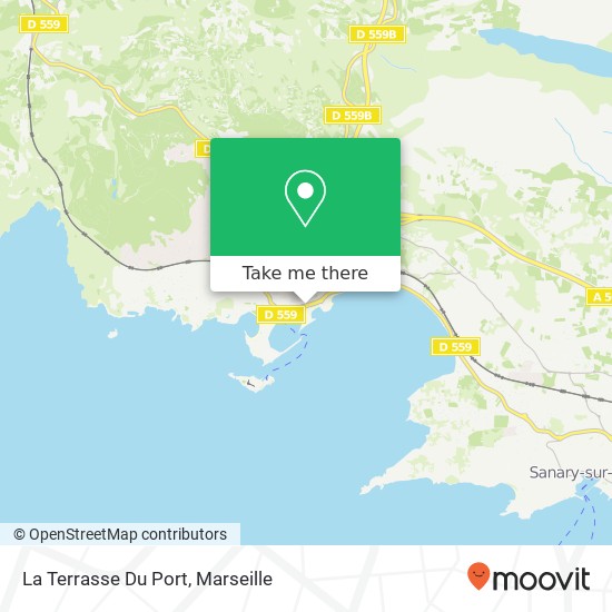 Mapa La Terrasse Du Port