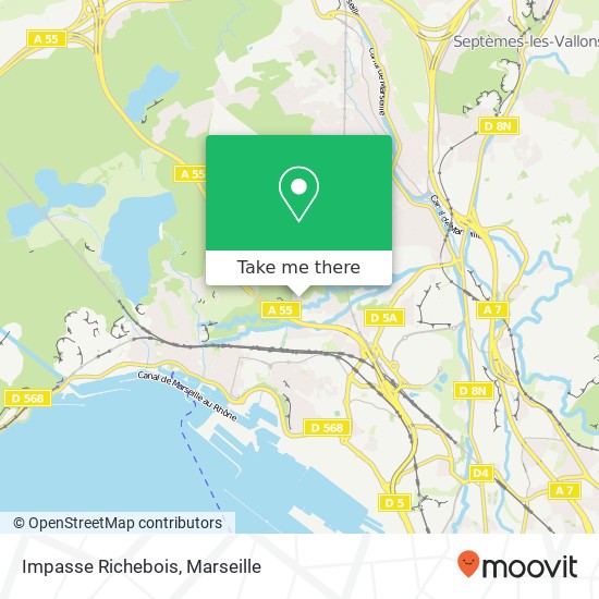 Mapa Impasse Richebois