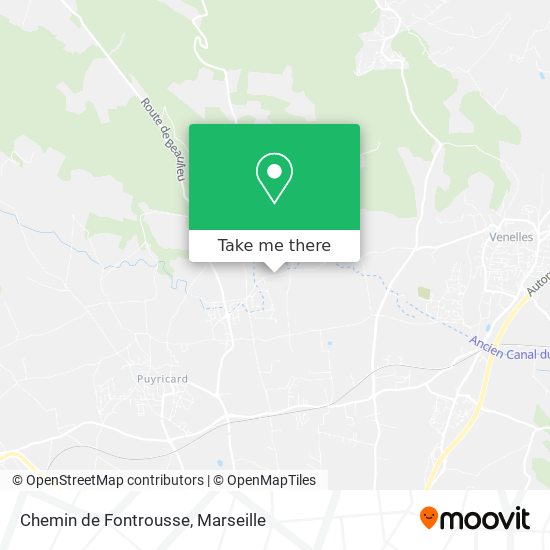 Chemin de Fontrousse map